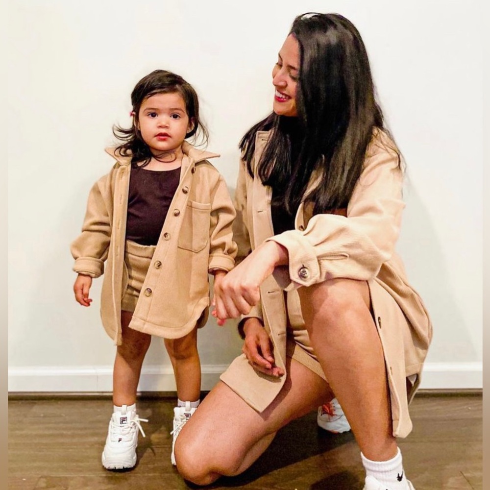 Mommy & me matching short set!